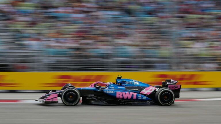 Un último ensayo con buenas sensaciones para Franco Colapinto en Singapur