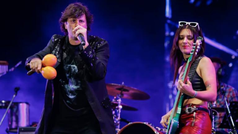 Romance en Los Piojos: Ciro Martínez confirmó su relación con Luli Bass, la bajista de la banda