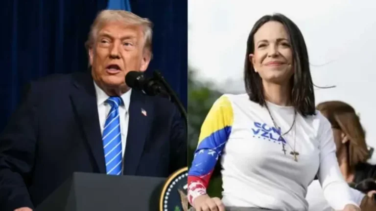 Corina Machado se reunió con Donald Trump y aseguró que cuenta con su apoyo para la libertad de Venezuela