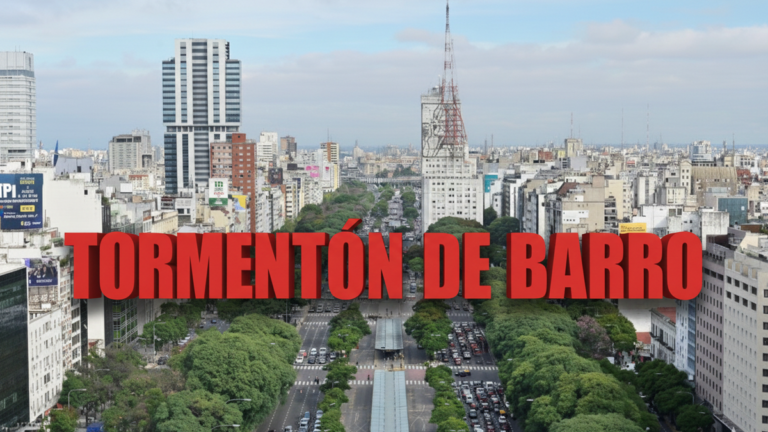 Cuándo empiezan los dos días del tormentón de barro en Buenos Aires