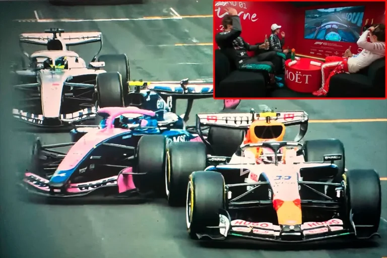 La increíble maniobra de Colapinto y los ?reflejos de gato?