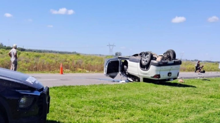 Dos muertos y varios heridos de gravedad por el choque en la autopista Rosario-Santa Fe