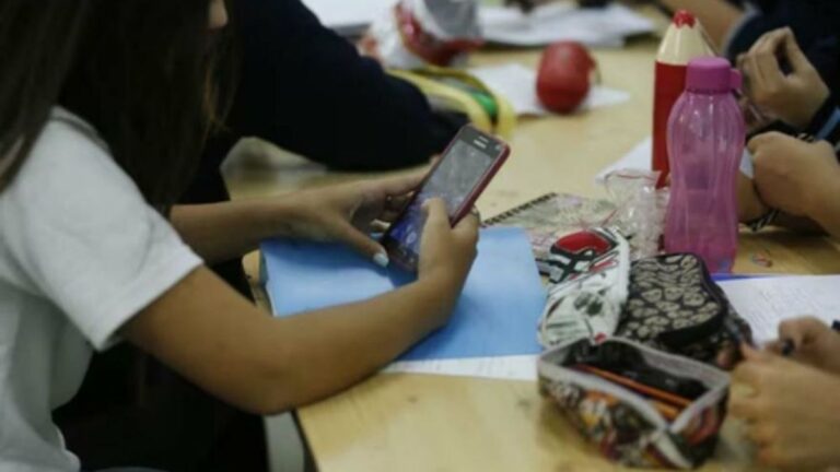 Prohibición de celulares en escuelas de Santa Fe: «Vamos a empezar a hacer comunidad»