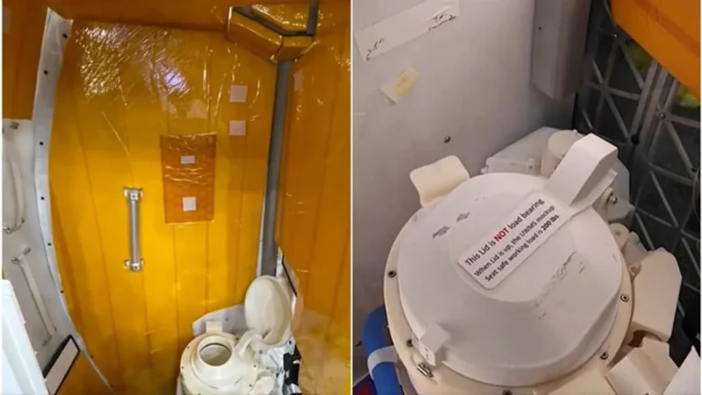 Ilustración de la nave espacial Orión de la NASA en el espacio, parte de la misión Artemis II.