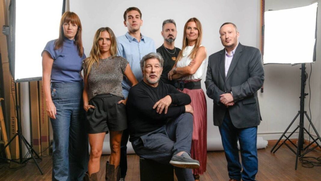 Presentación de La Capital+ con figuras como Pachu Peña, Guido Zaffora, Inés Palombo y Martiniano Molina