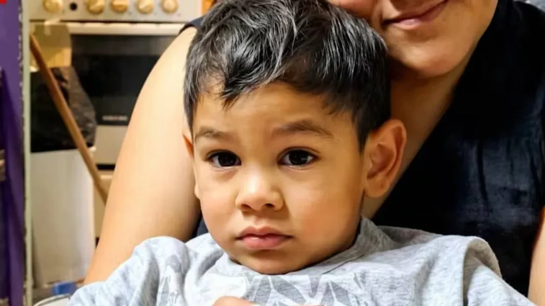 Mariela Altamirano, madre de Ángel López, durante su declaración pública.