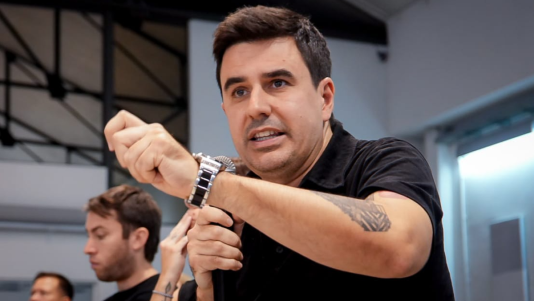 Asistentes al encuentro del Movimiento Evita realizado en la sede de Festram en la ciudad de Santa Fe.