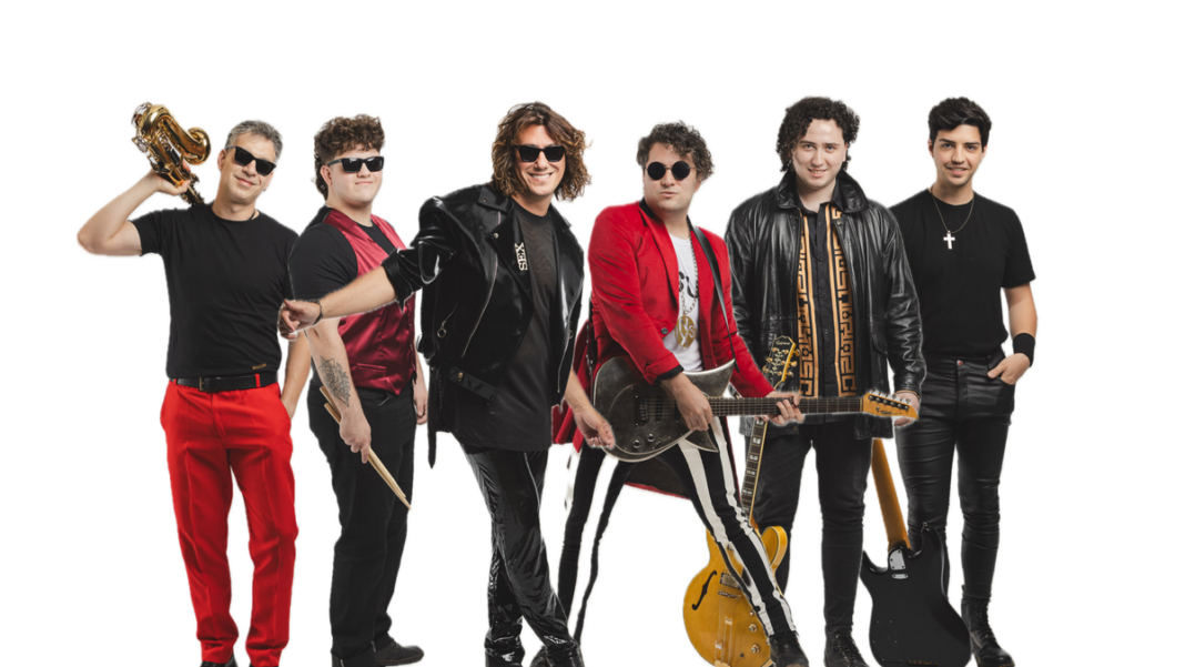 New Sensation banda tributo a INXS en escenario