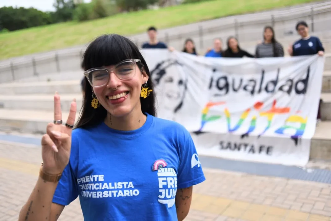 Rocío Iadanza, primera consejera trans de la Facultad de Ciencia Política de la UNR