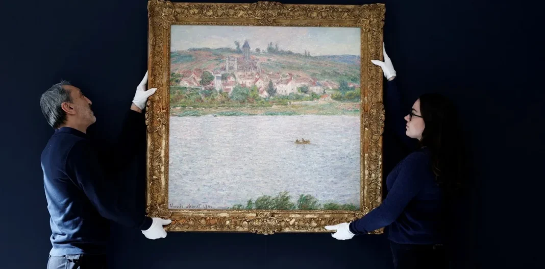 Dos cuadros inéditos de Claude Monet subastados en París por 16 millones de euros