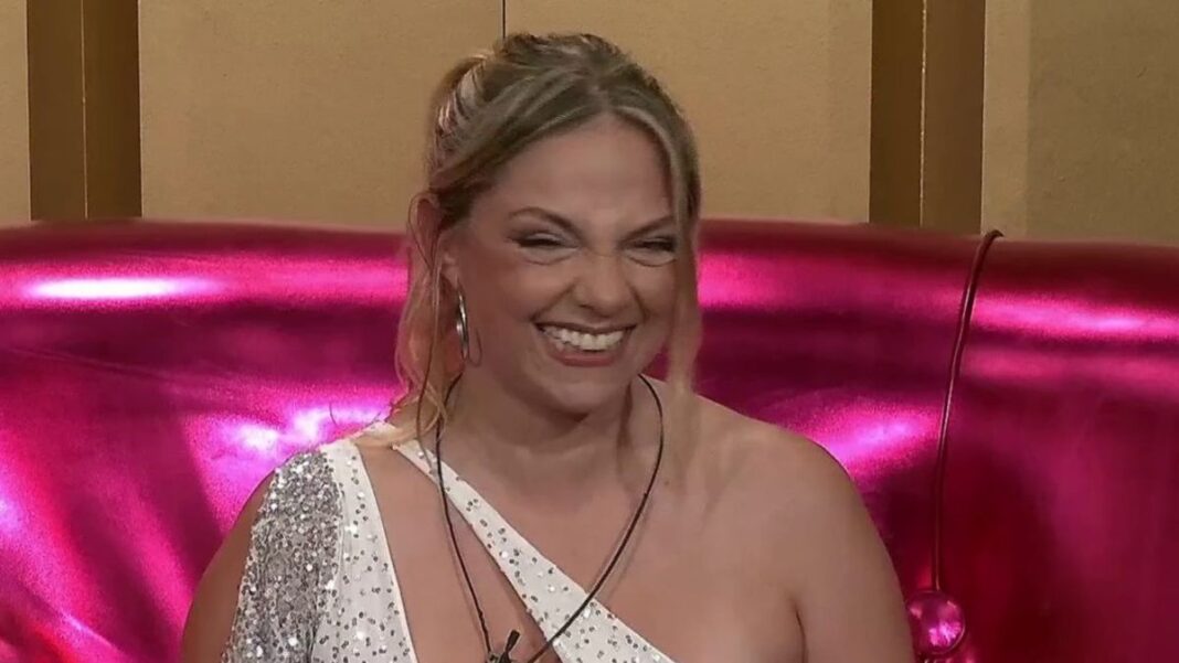 Tamara Paganini, participante de Gran Hermano, durante su regreso a la casa del reality.