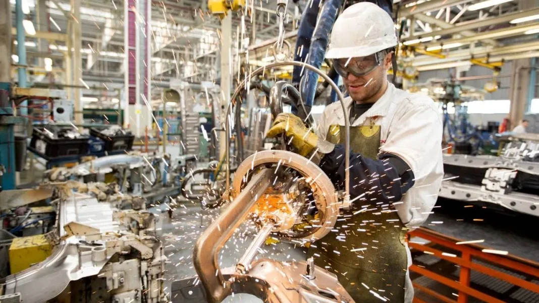 Gráfico de evolución de ventas minoristas de pymes en Argentina