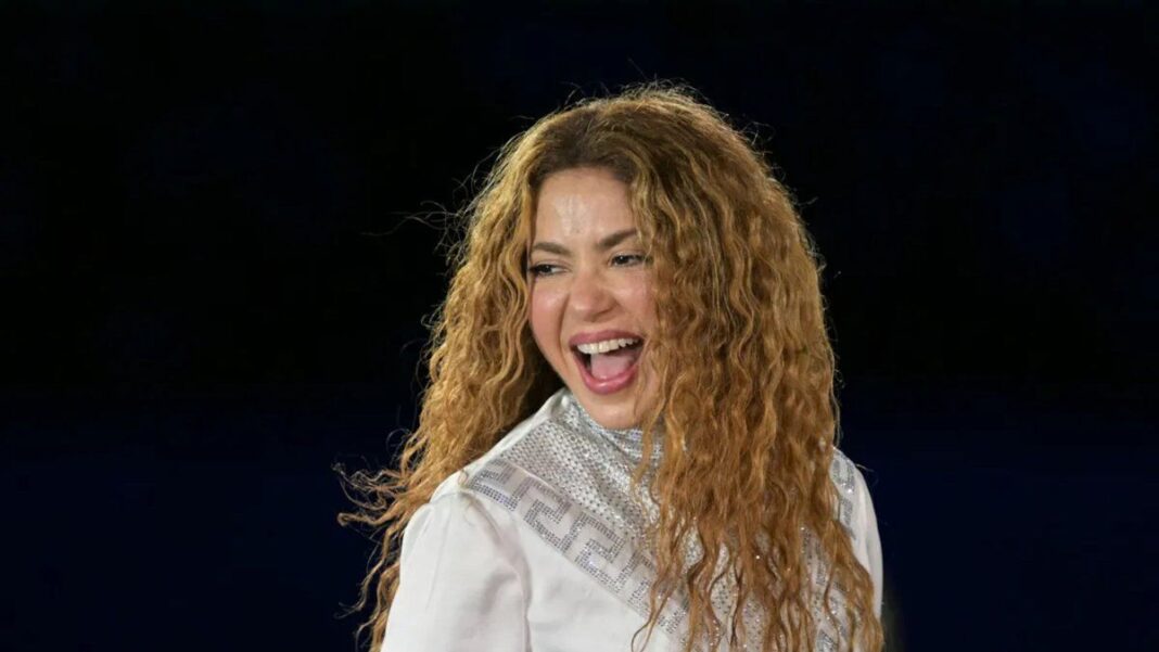Shakira en una presentación