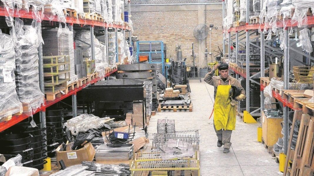 Fábrica metalúrgica en la región de Rosario, Santa Fe