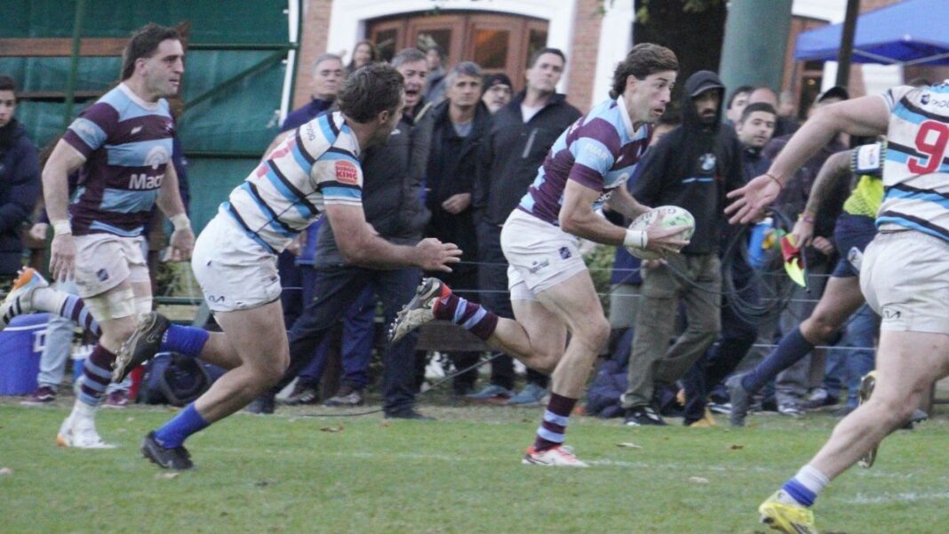 Partido de rugby entre Atlético del Rosario y Newman en Benavídez