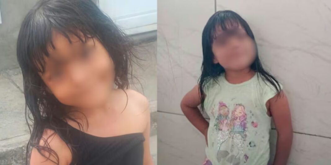 Fotografía de Mía Guadalupe Salteño Altamirano, niña de 5 años desaparecida en Santa Fe
