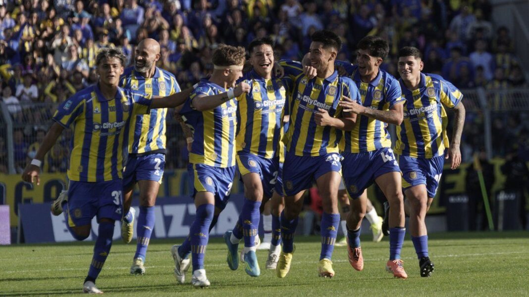 Estadio Gigante de Arroyito lleno con hinchas de Rosario Central