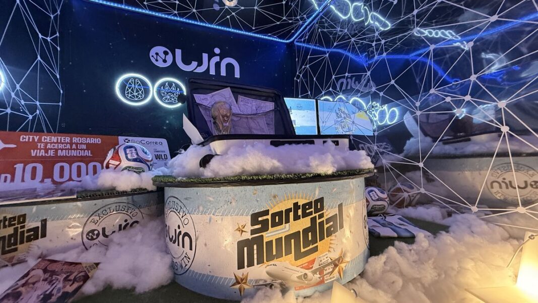 Sorteo Mundial City Center Rosario con premios de viajes, TV y kits de la Selección Argentina
