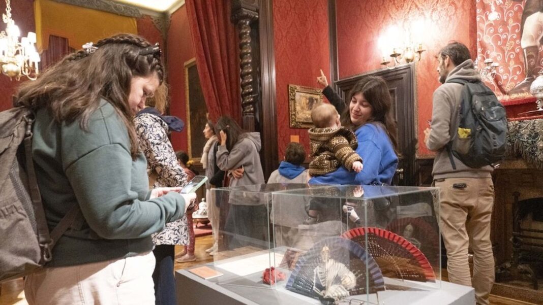 Fachada del Museo Castagnino en Rosario durante el Día Internacional de los Museos