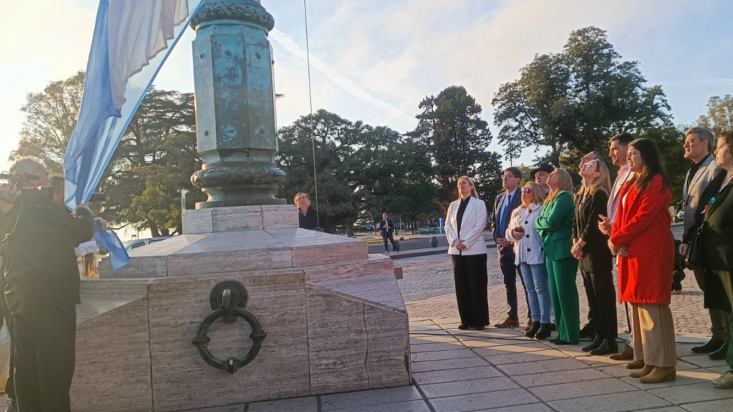 Acto por el Día Nacional de la Donación de Órganos en el Monumento Nacional a la Bandera