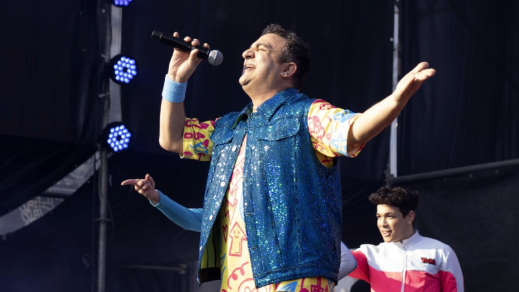 Topa en el Festival Solidario Vilela en Rosario