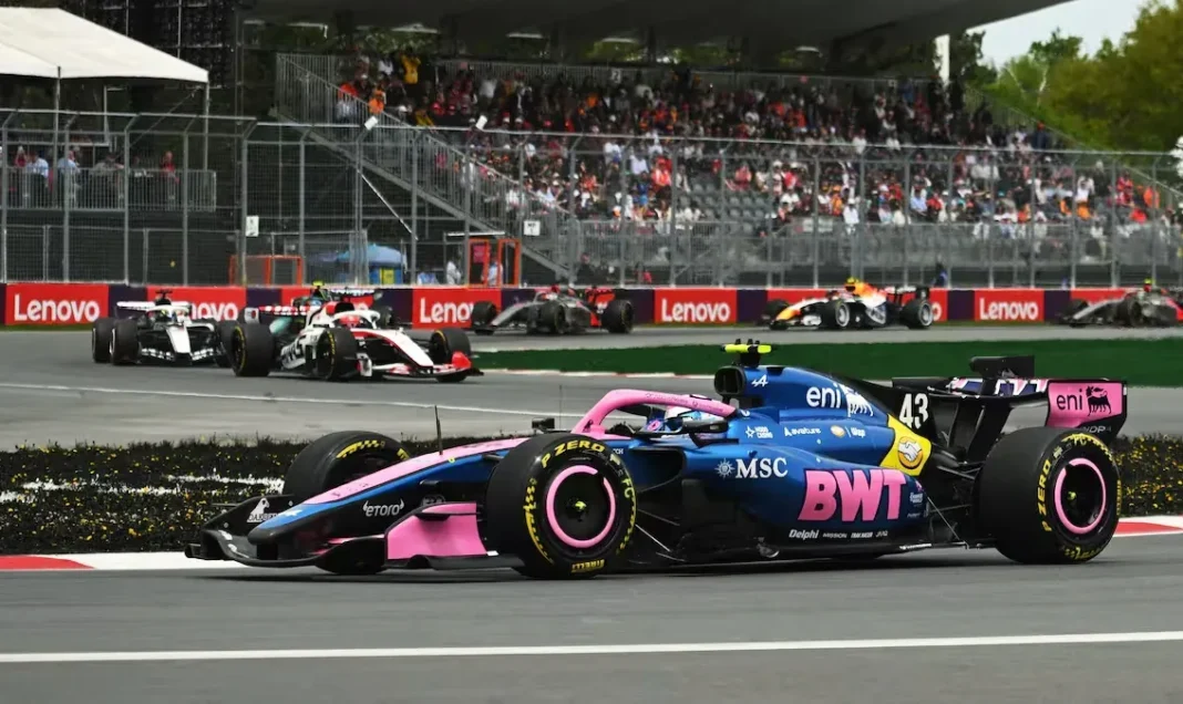 Franco Colapinto durante la Sprint del Gran Premio de Canadá