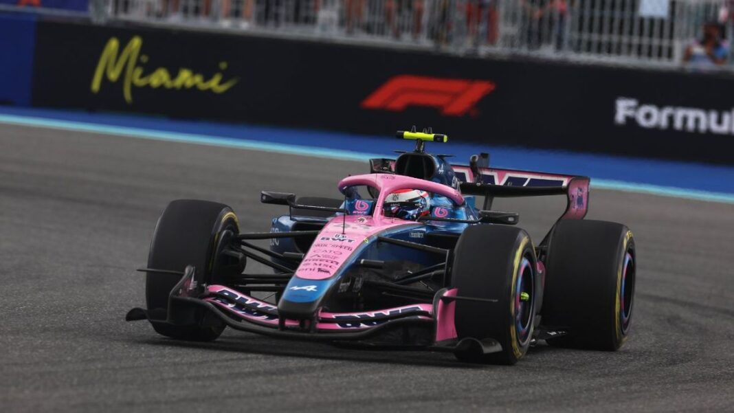 Franco Colapinto en el Gran Premio de Miami 2025