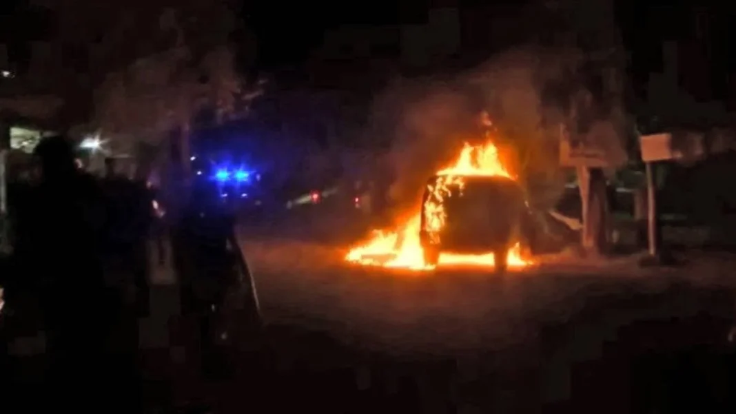 Operativo policial en monte Celulosa de Granadero Baigorria