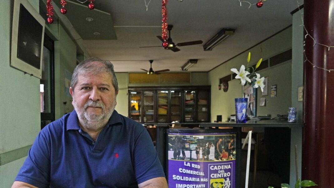 Juan Milito, presidente del Centro Unión de Almaceneros, en entrevista radial