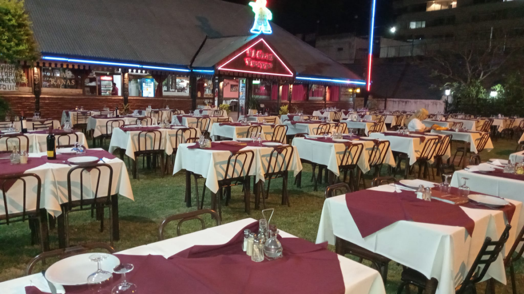 Fachada del histórico bodegón El Gran Yuseppe en Granadero Baigorria