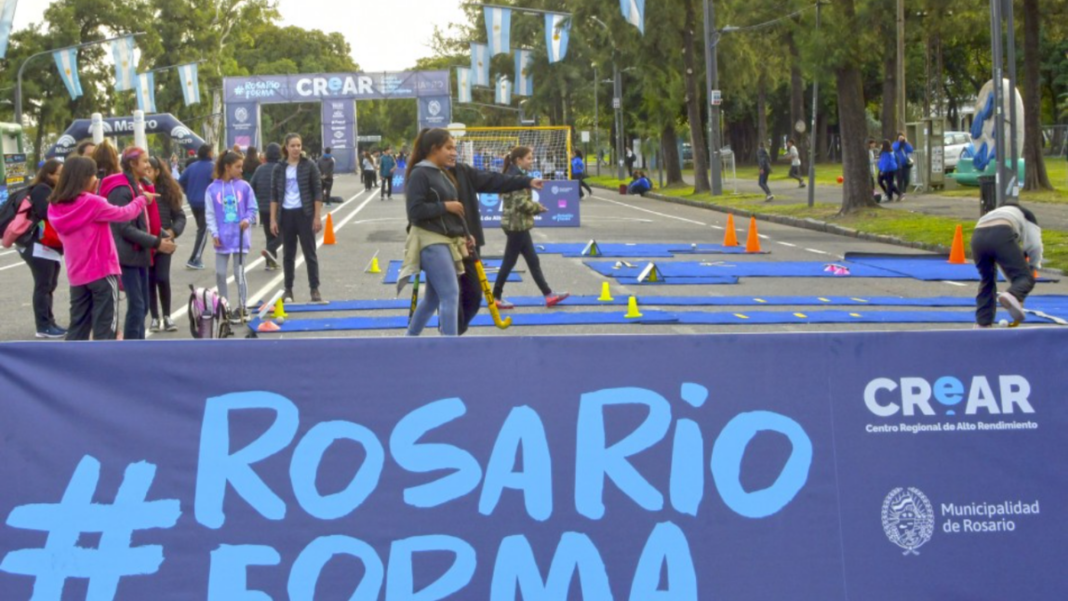Cartel de los Juegos CReAR 2026 en Rosario