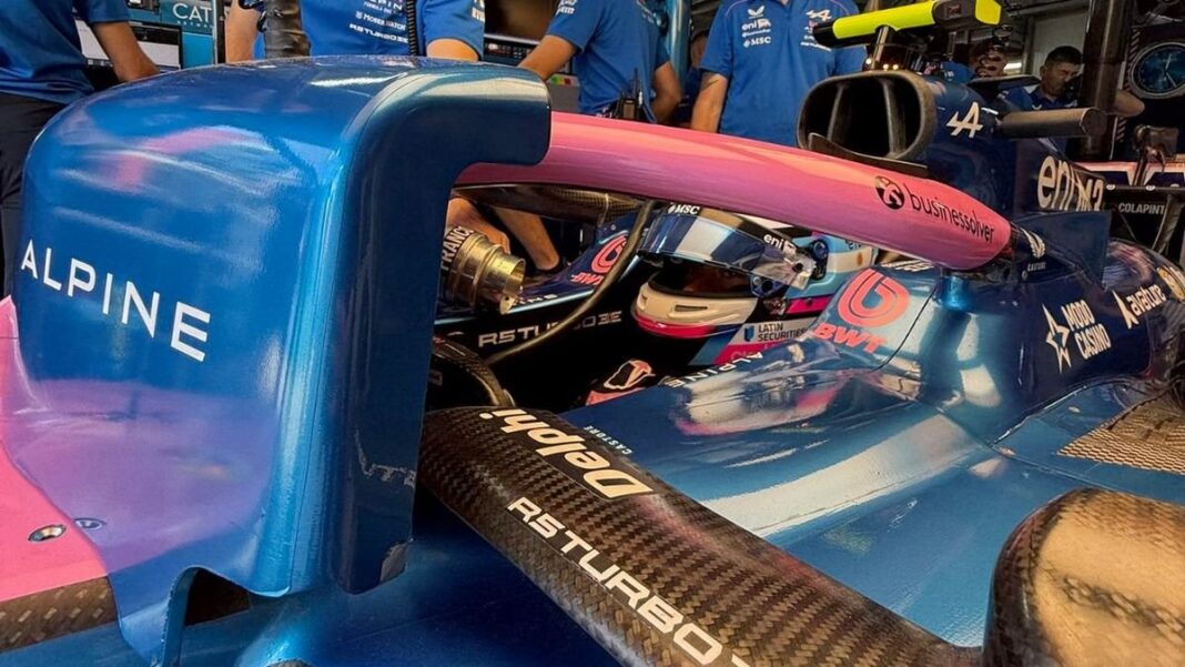 Franco Colapinto en el circuito de Barcelona