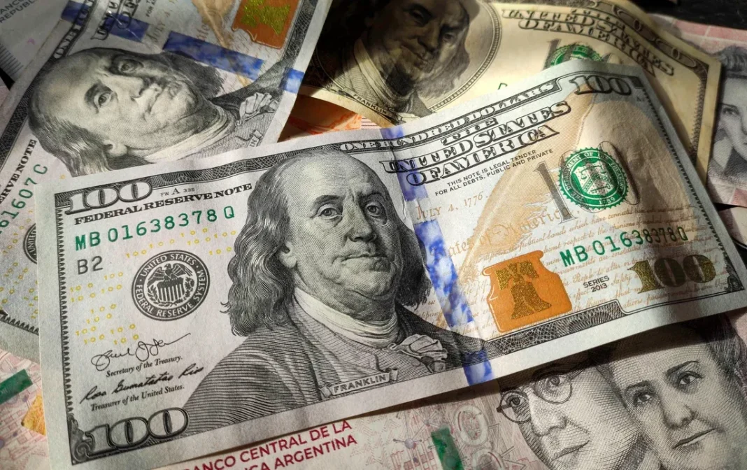 Gráfico de cotización del dólar en junio de 2025
