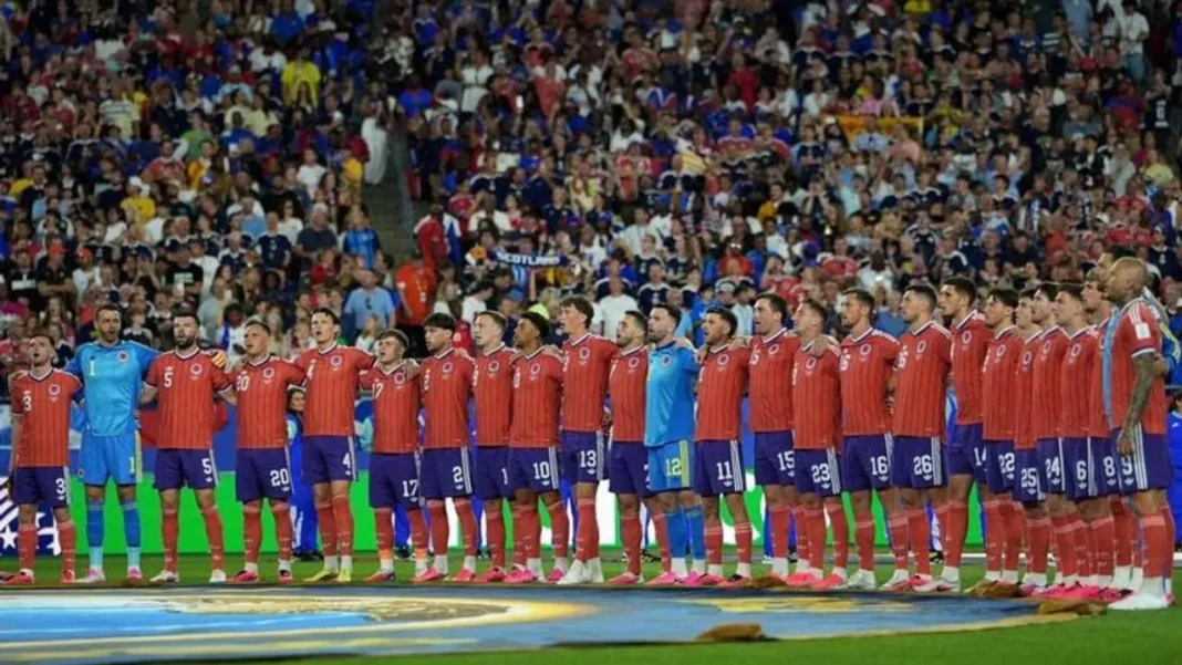 Jugadores de Escocia celebrando el gol ante Haití en el Mundial 2026