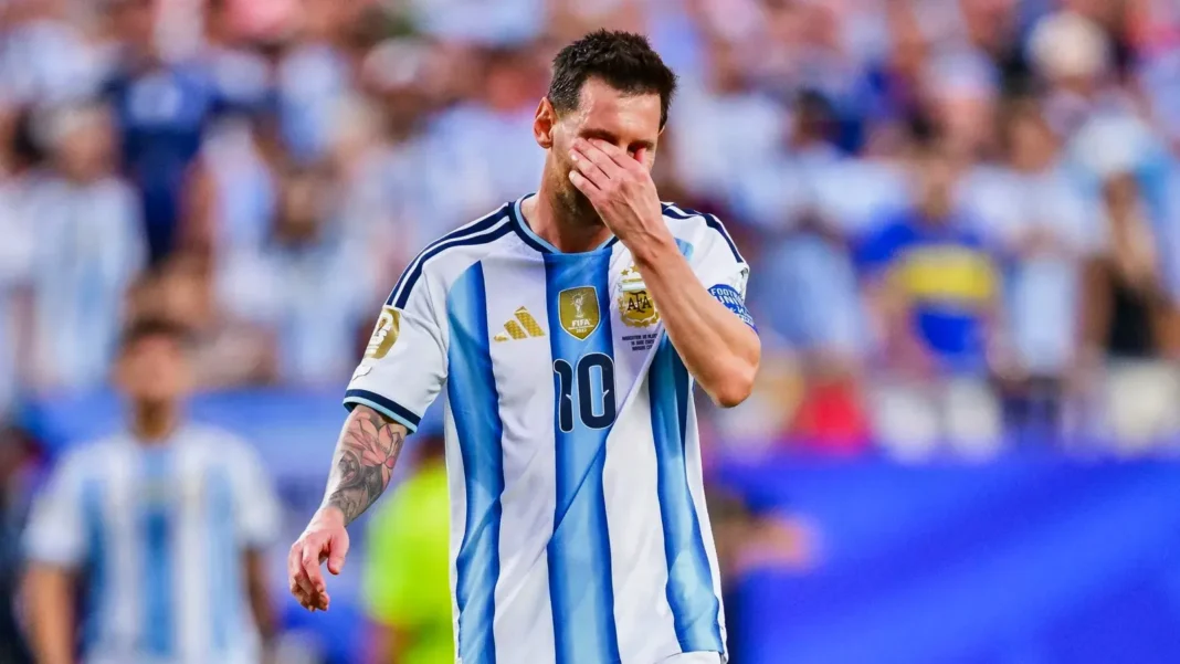 Lionel Messi durante el partido contra Argelia en el Mundial 2026