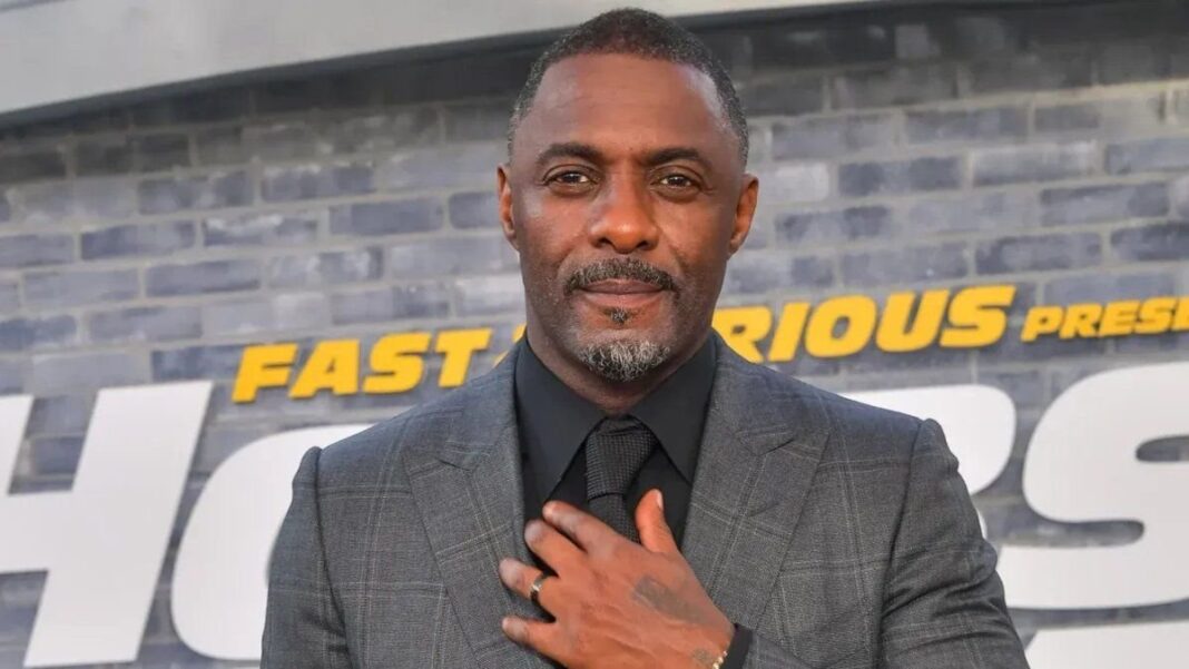 Idris Elba en una entrevista