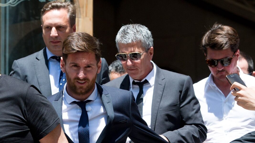 Lionel Messi durante el partido de Argentina contra Argelia en el Mundial
