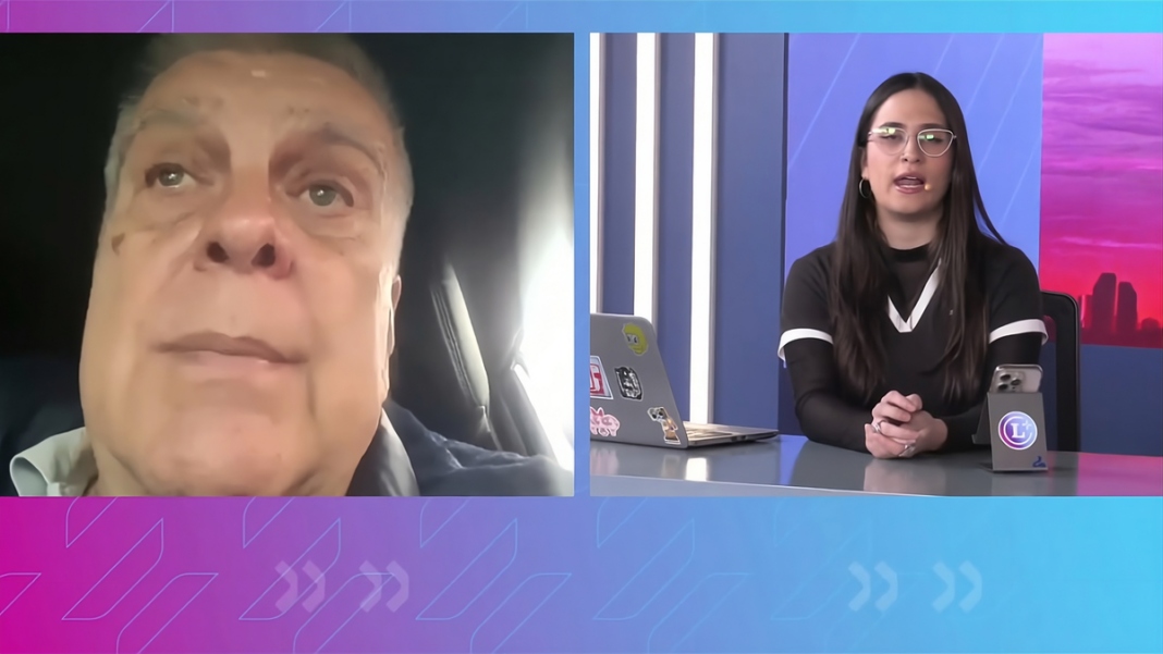 Luis Ventura durante entrevista sobre expansión de los Martín Fierro