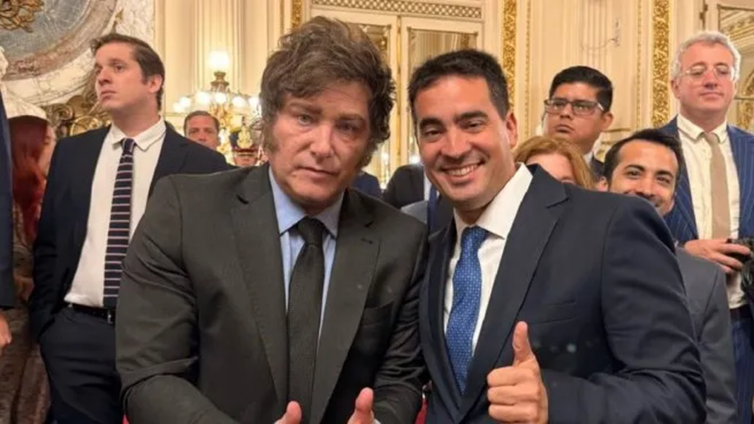 Adrián Ravier, nuevo vocero presidencial, en conferencia de prensa