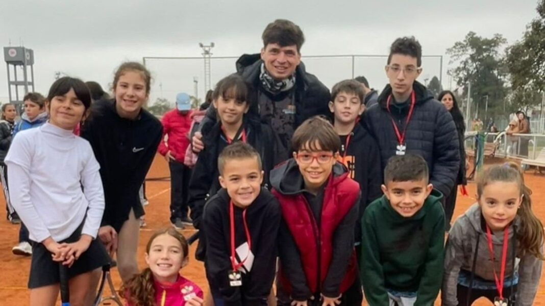 Encuentro de mini tenis Etapa Naranja en Country Club Provincial