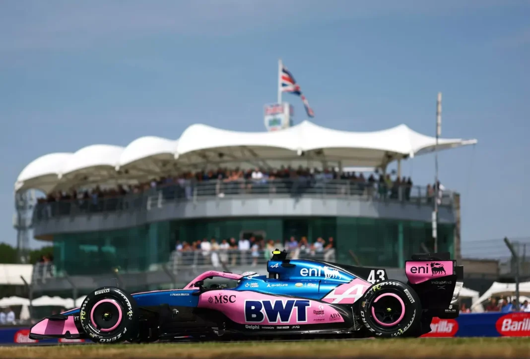 Franco Colapinto durante el Gran Premio de Gran Bretaña en Silverstone