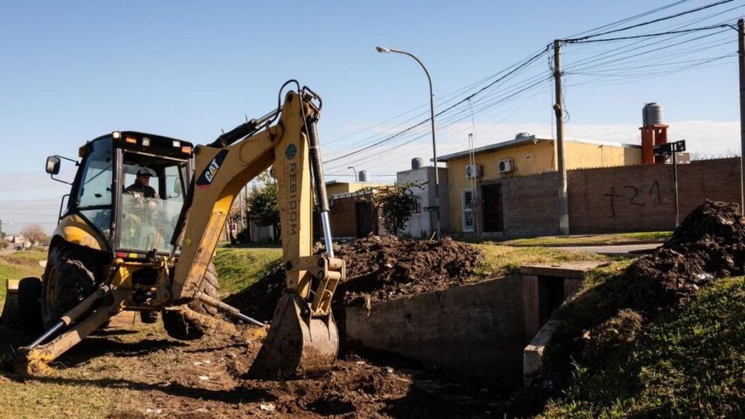 Mapa de barrios vulnerables de Rosario ante fenómenos climáticos