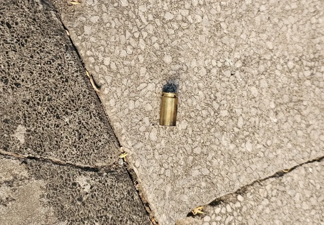 Escena del ataque en la zona oeste de Rosario