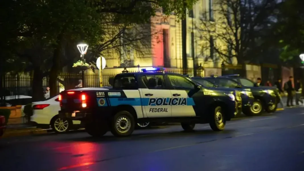 Imagen de la detención de Alejandro Falcón en Rosario