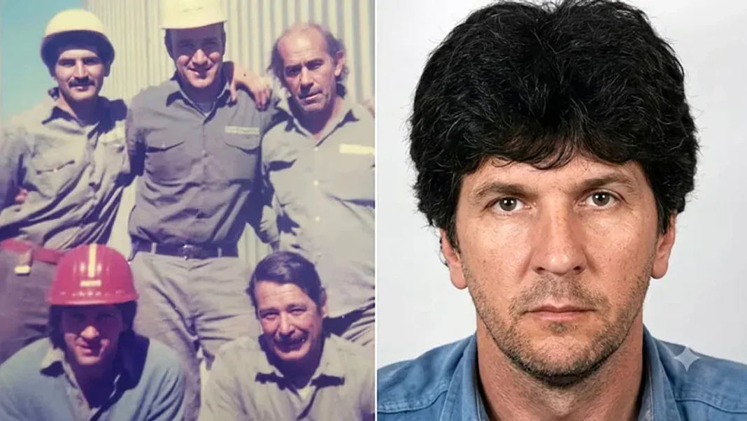 Jorge Messi en una fábrica metalúrgica de Villa Constitución
