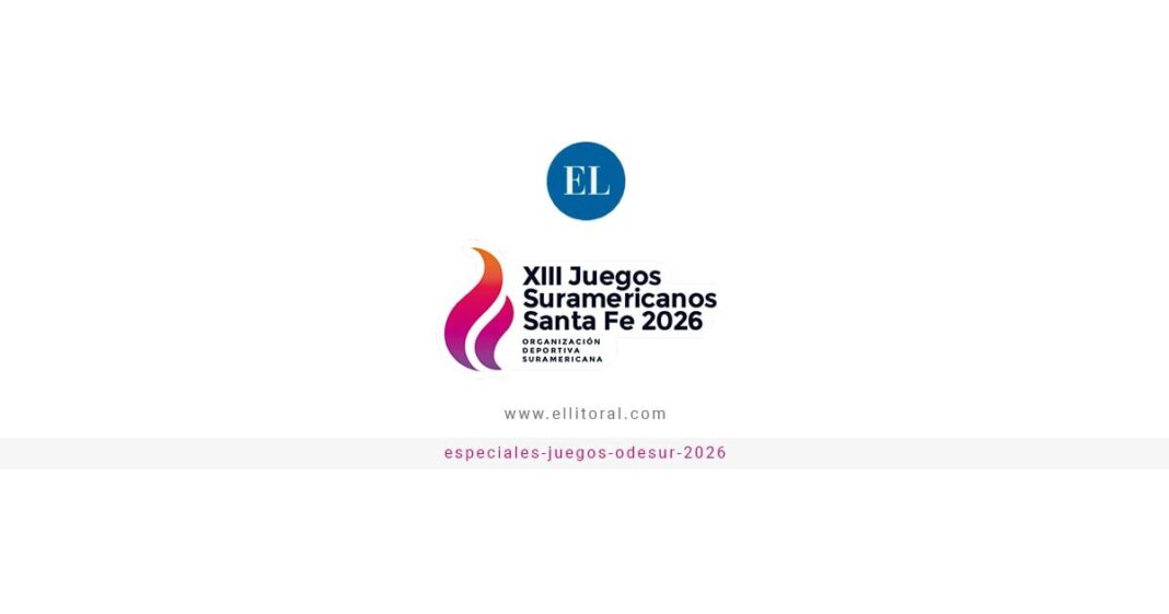 Mapa de Argentina con las ciudades sede de los Juegos Suramericanos 2026