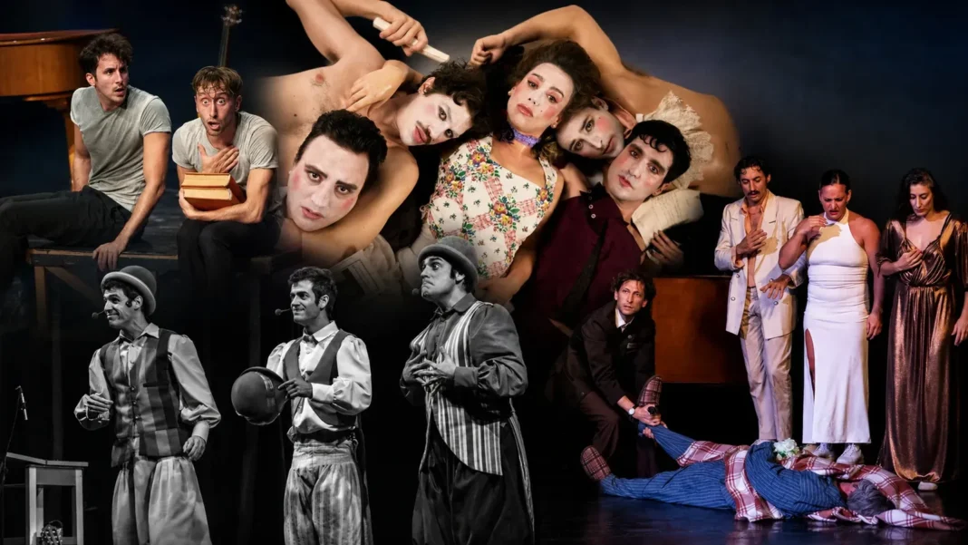 Cartel del ciclo En Obra de La Comedia de Hacer Arte
