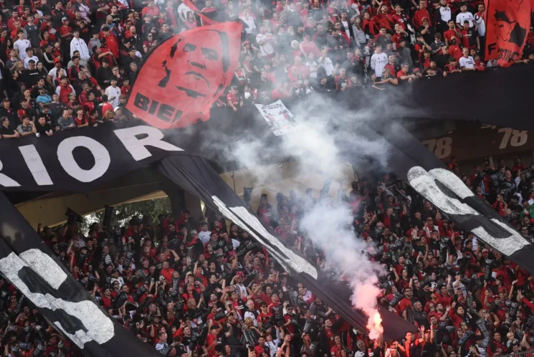 Estadio Coloso Marcelo Bielsa durante el partido Newell's vs Boca