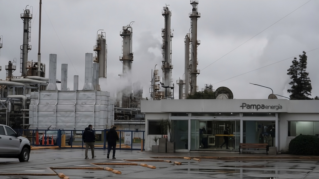 Planta de Pampa Energía en Puerto General San Martín, Santa Fe