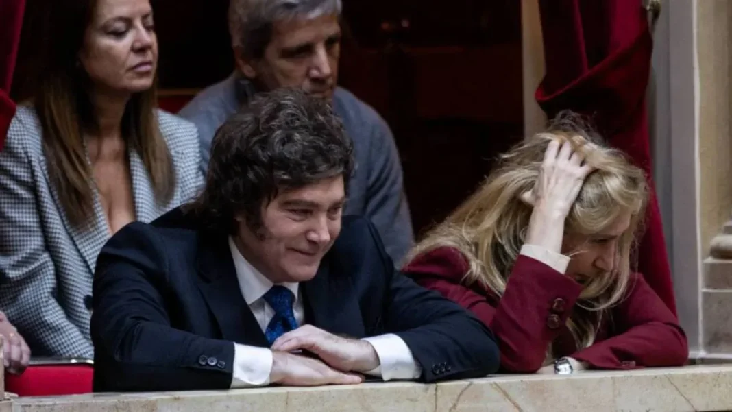 Sesión en el Congreso de la Nación Argentina